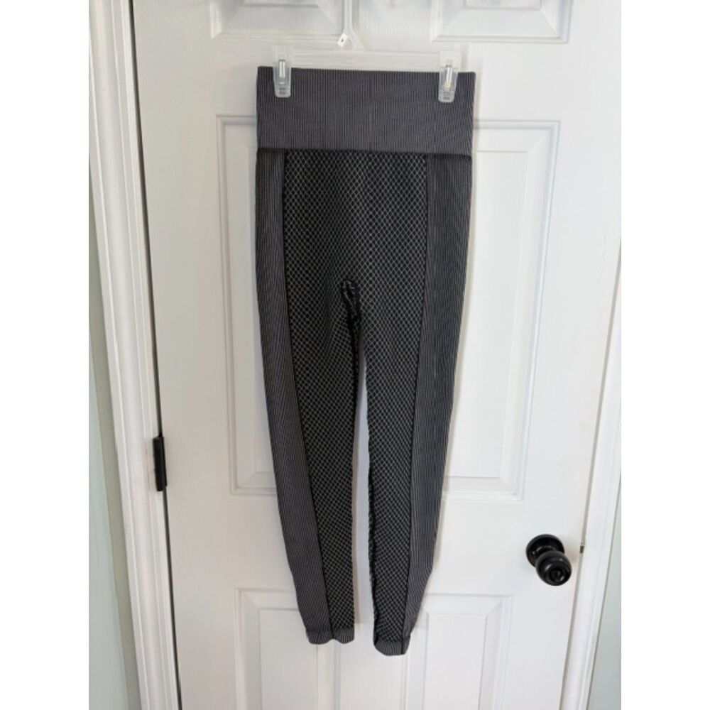 Bailey 44 Sport Black White Patterned Leggings Size Small